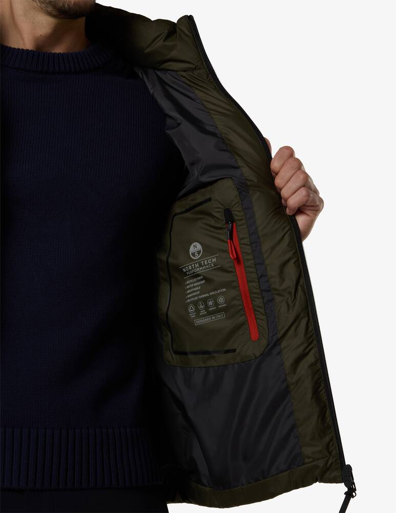 rinascente North Sails Quilted hooded jacket