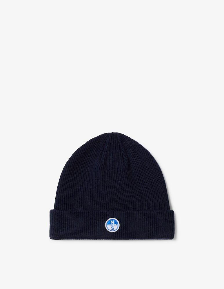 North Sails Ribbed beanie with patch - picture 1 North Sails Ribbed beanie with patch - picture 1