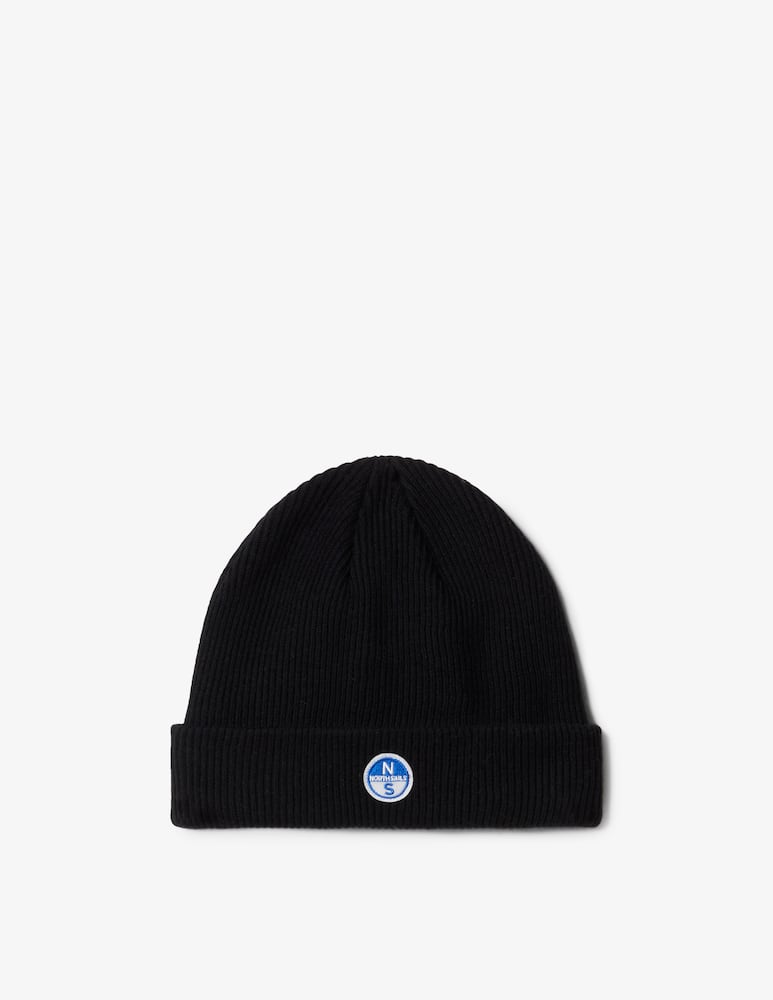 North Sails Ribbed beanie with patch - picture 1 North Sails Ribbed beanie with patch - picture 1
