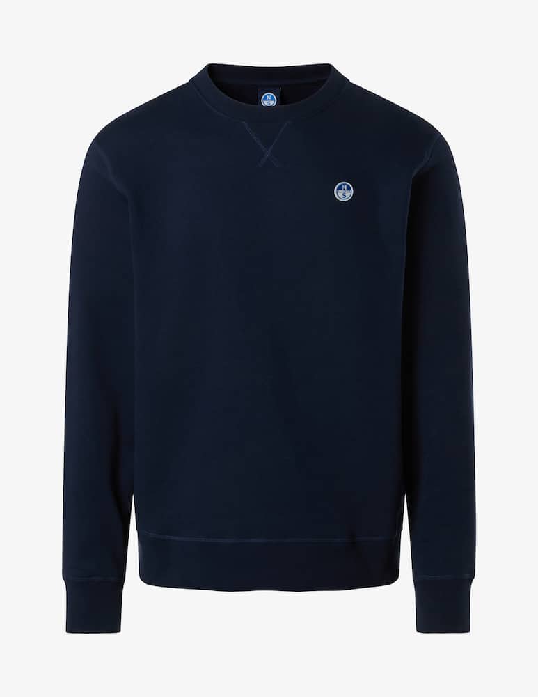 North Sails Crewneck sweatshirt with logo patch - picture 6