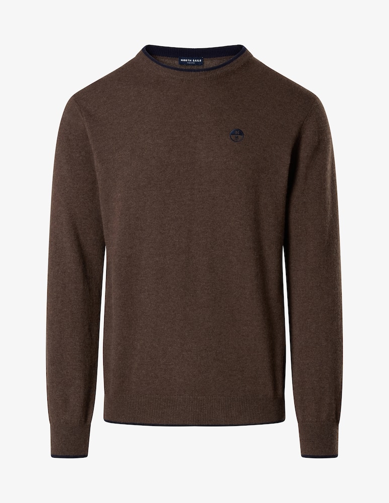 North Sails Maglia girocollo in misto cashmere - immagine 6 North Sails Maglia girocollo in misto cashmere - immagine 6