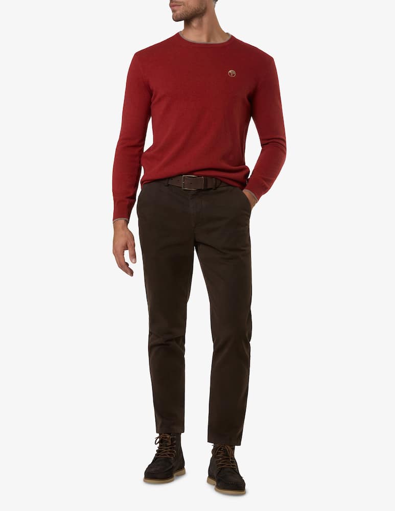 North Sails Maglia girocollo in misto cashmere - immagine 2 North Sails Maglia girocollo in misto cashmere - immagine 2