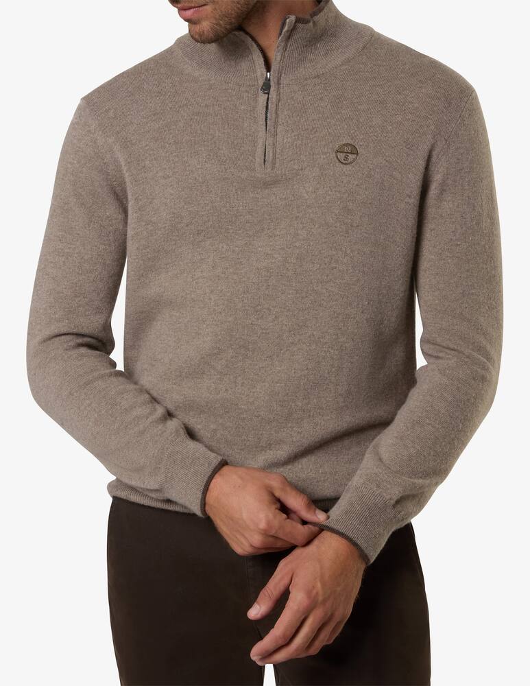 rinascente North Sails Maglia con zip in misto cashmere