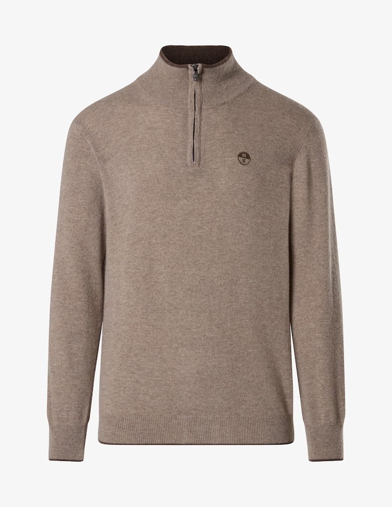 North Sails Cashmere blend zip-neck jumper - picture 6 North Sails Cashmere blend zip-neck jumper - picture 6