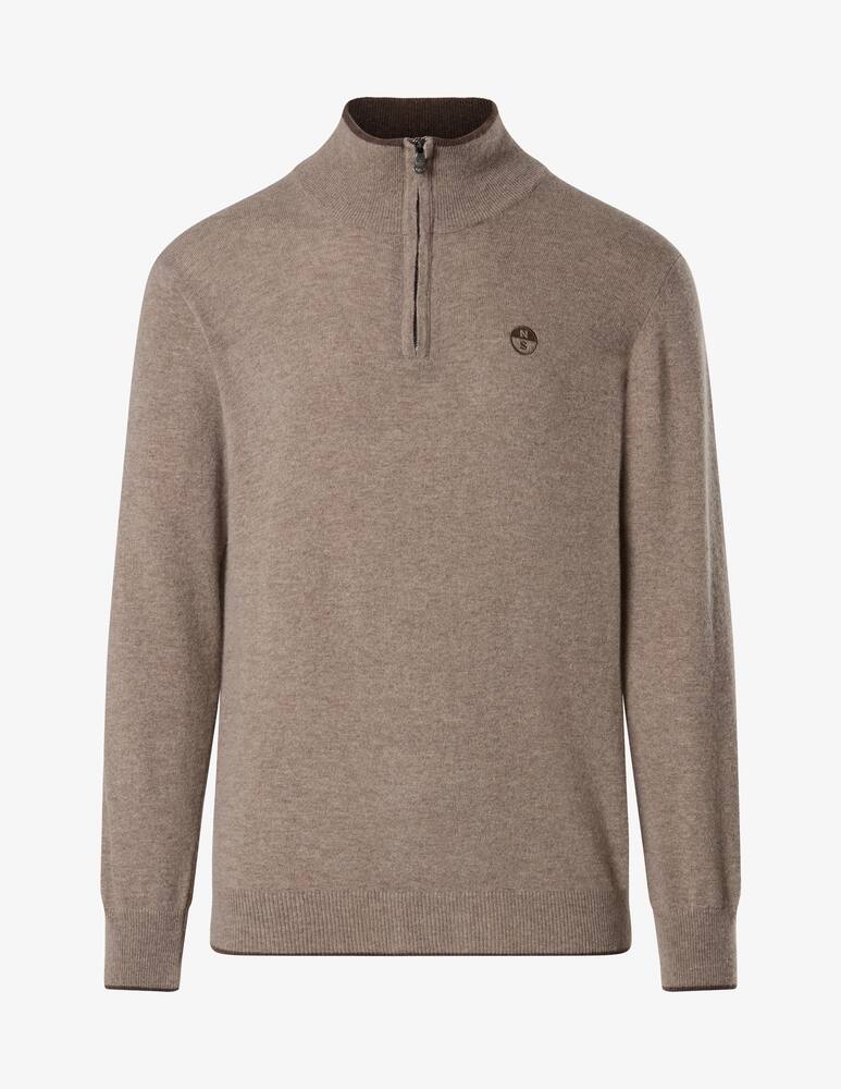 rinascente North Sails Maglia con zip in misto cashmere