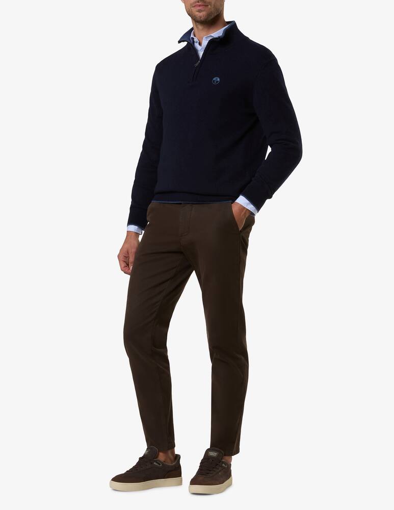 rinascente North Sails Cashmere blend half-zip jumper