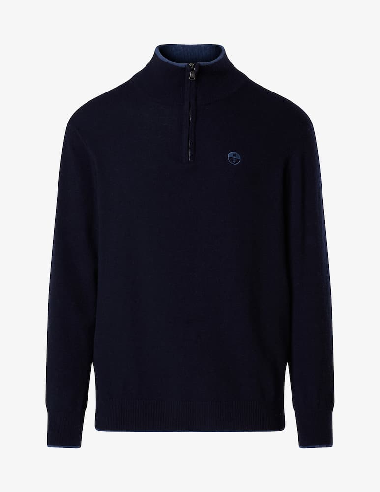 rinascente North Sails Cashmere blend half-zip jumper