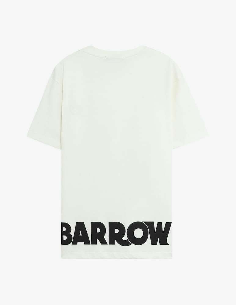 rinascente Barrow T-shirt con logo retro