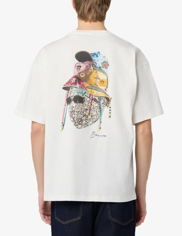 rinascente Barrow T-shirt jersey con stampa teschio