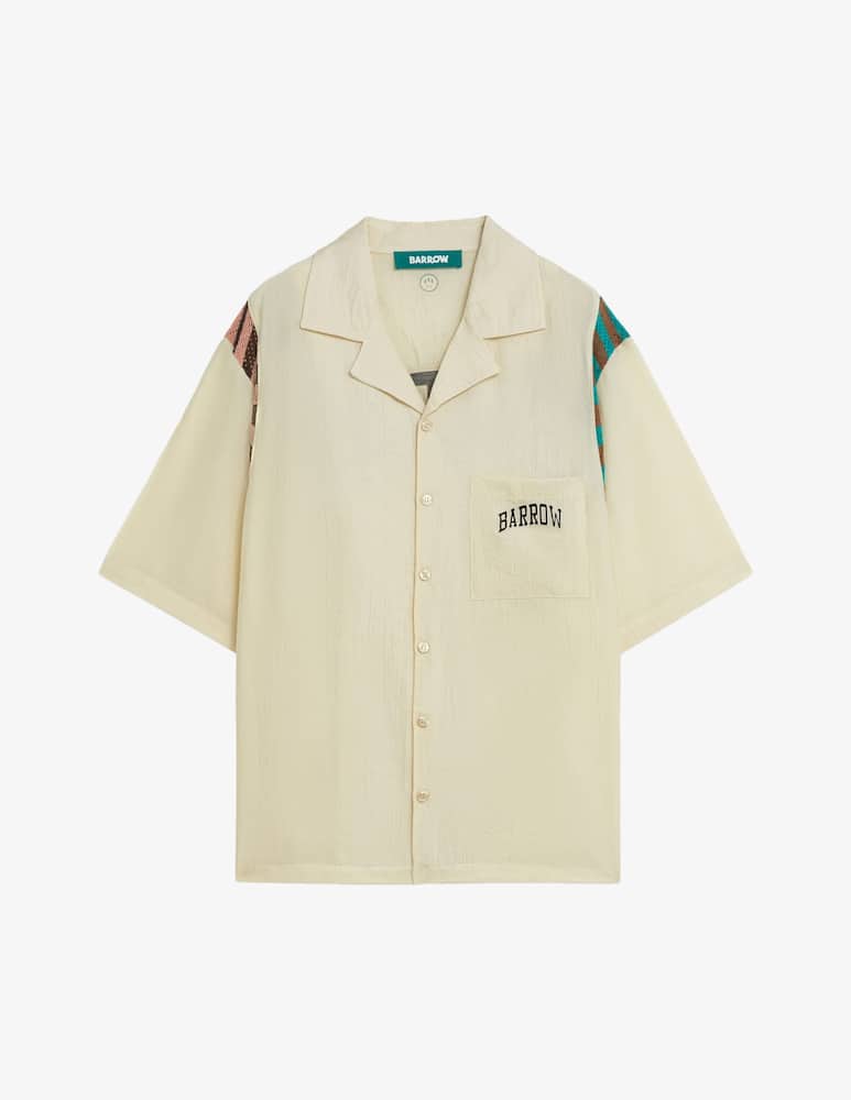 rinascente Barrow Viscose short sleeve shirt