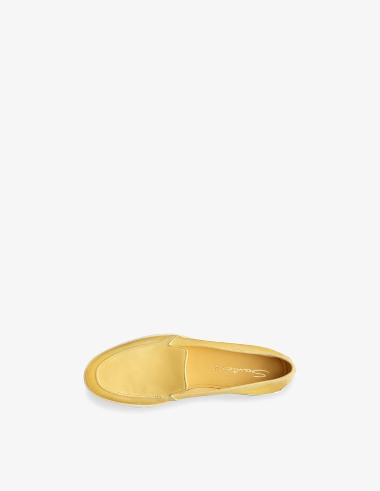 rinascente Santoni Mocassino in suede giallo