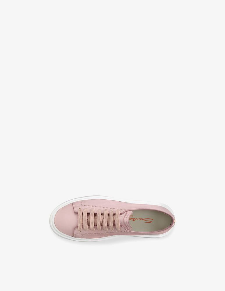 rinascente Santoni Sneaker in pelle rosa