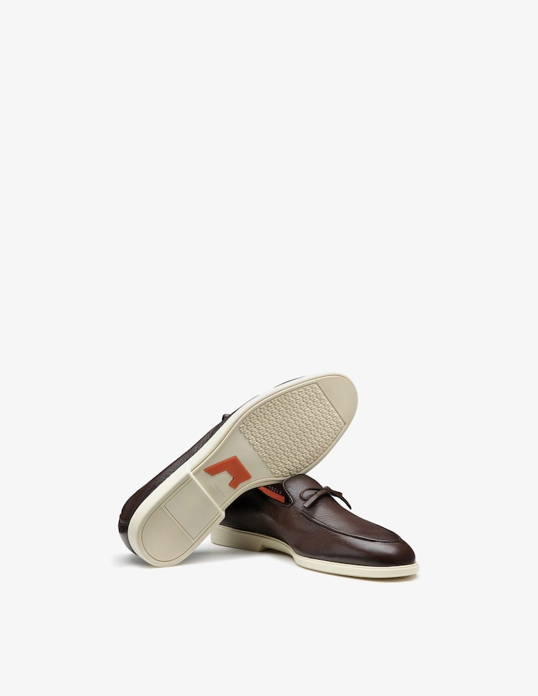 Santoni Leather loafer with bow detail - picture 5 Santoni Leather loafer with bow detail - picture 5