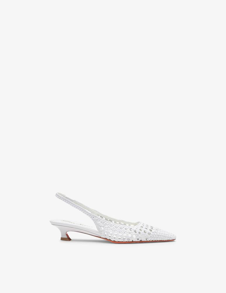 rinascente Santoni Décolleté slingback intrecciate