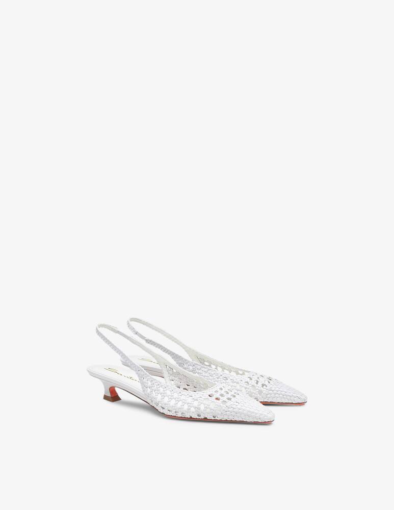 rinascente Santoni Décolleté slingback intrecciate