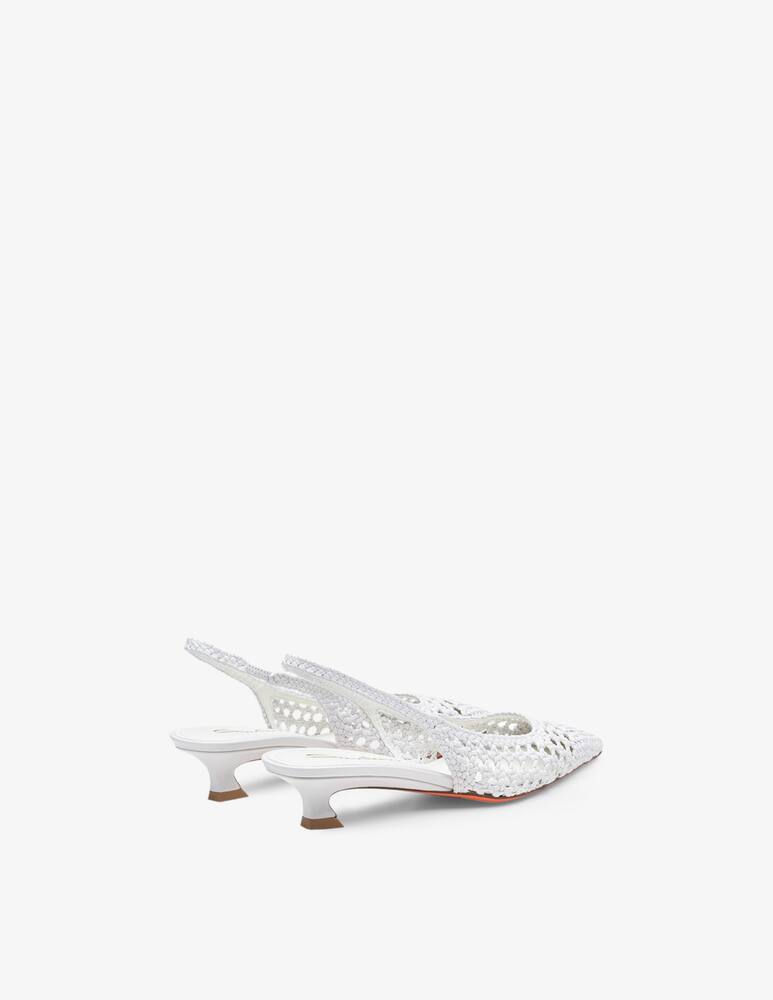 rinascente Santoni Décolleté slingback intrecciate