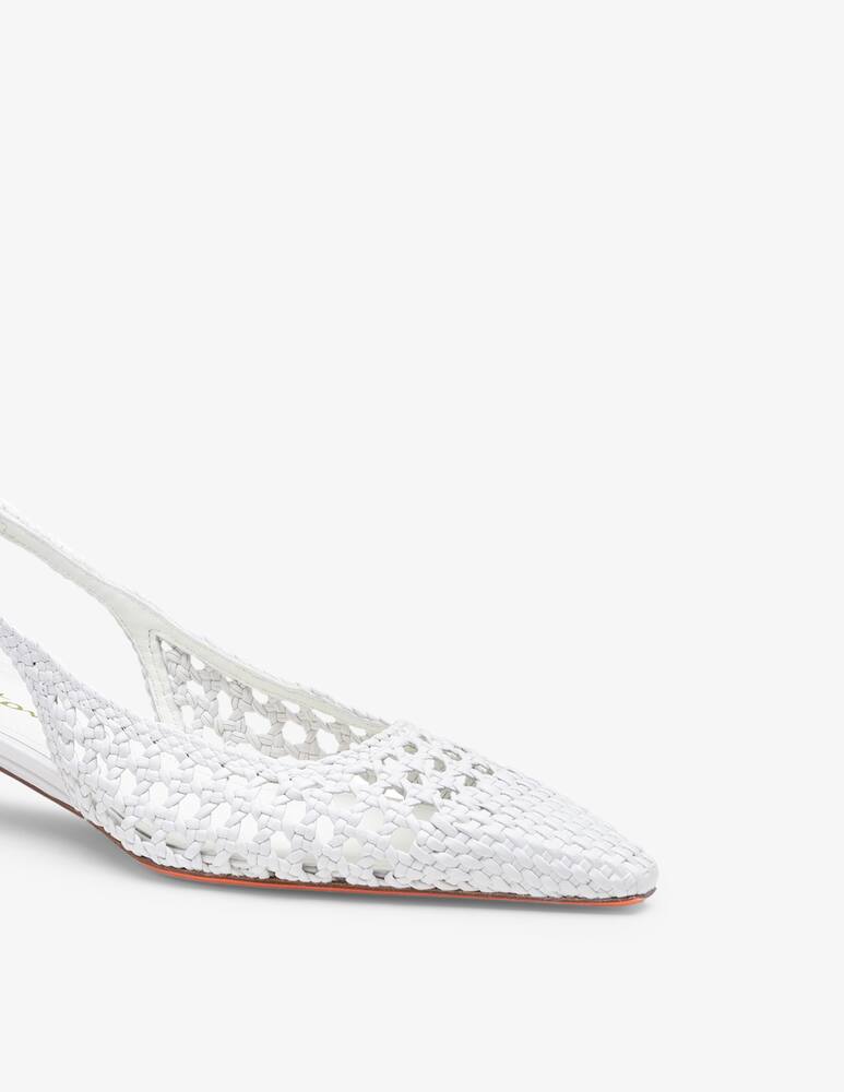 rinascente Santoni Décolleté slingback intrecciate