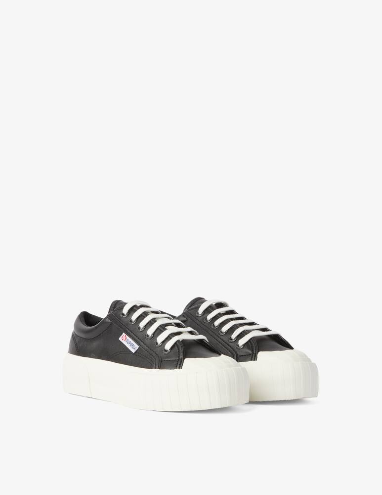 rinascente Superga Stripe platform sneakers - Black