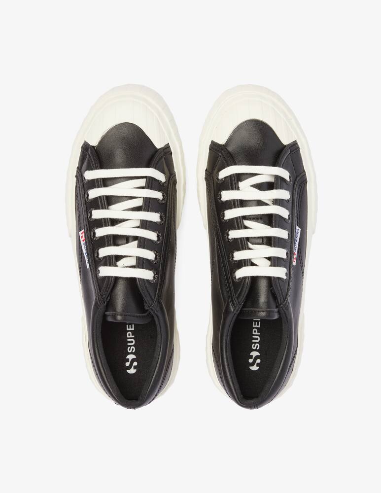 rinascente Superga Stripe platform sneakers - Black