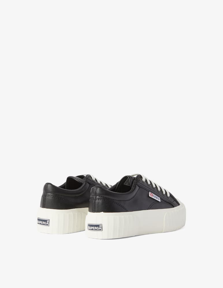 rinascente Superga Stripe platform sneakers - Black