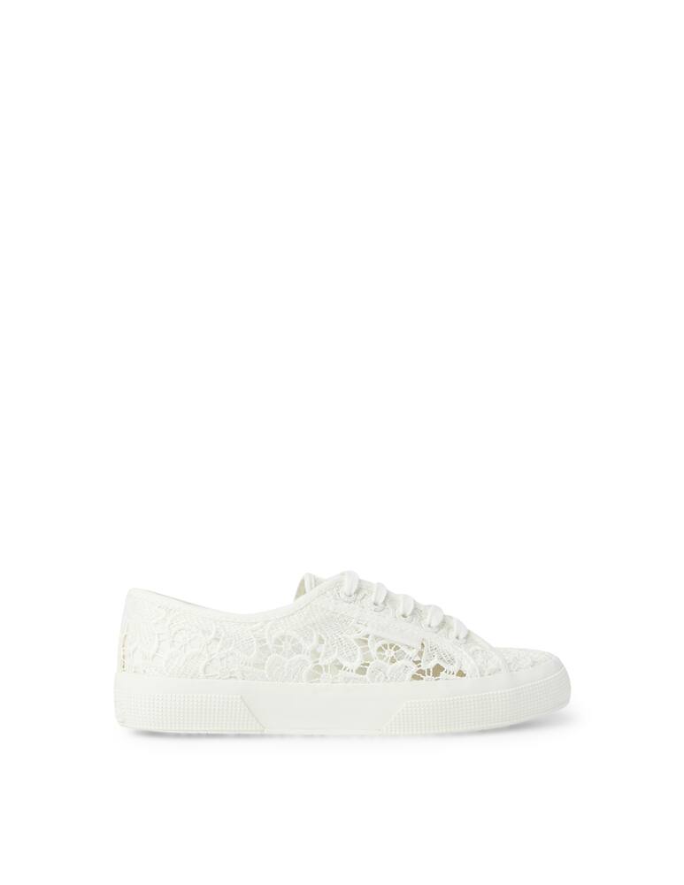 Superga Sneakers basse in cotone macrame - bianco - immagine 1 Superga Sneakers basse in cotone macrame - bianco - immagine 1