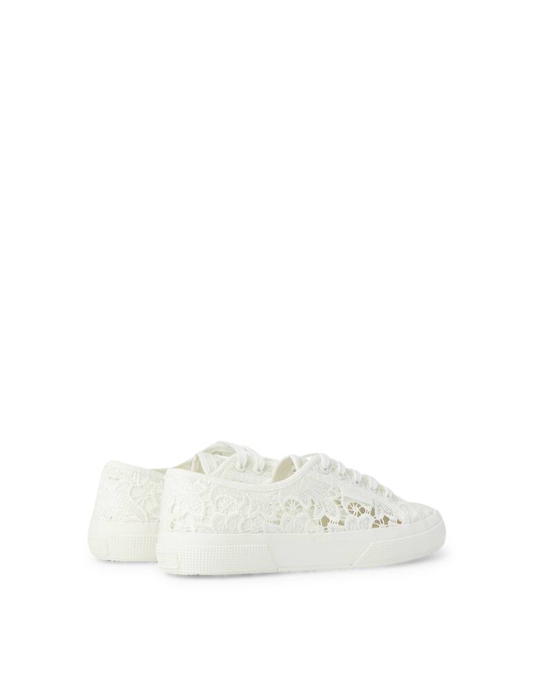 rinascente Superga Macrame cotton low-top sneakers - white