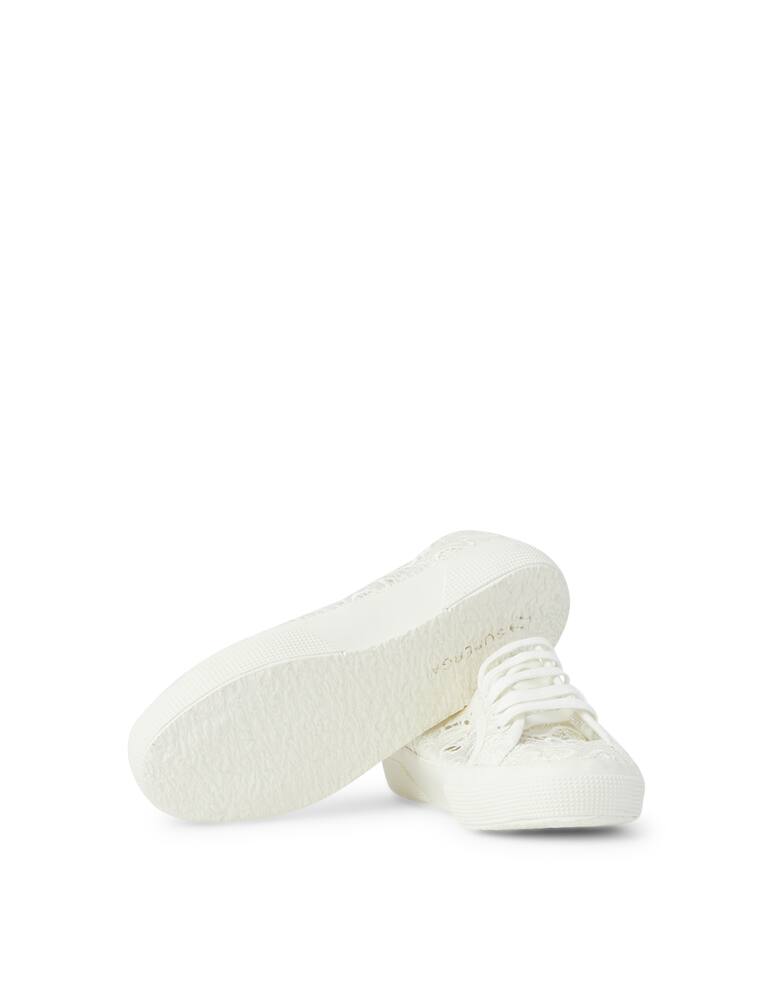 rinascente Superga Macrame cotton low-top sneakers - white