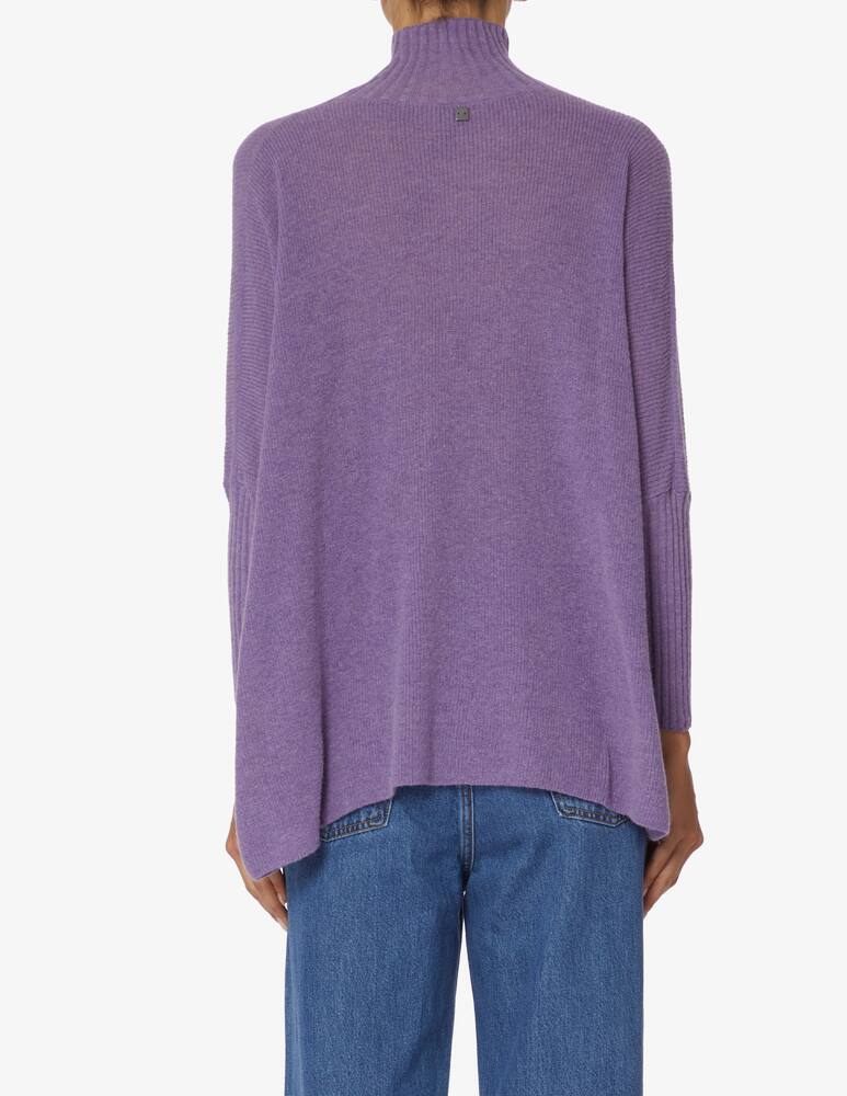 rinascente Manila Grace Maglia over in misto lana - Viola