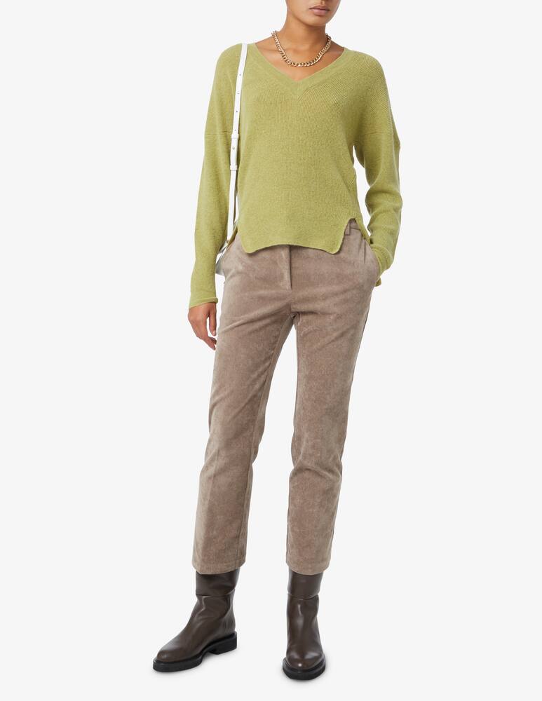 rinascente Manila Grace Maglia scollo a v in misto lana - Verde