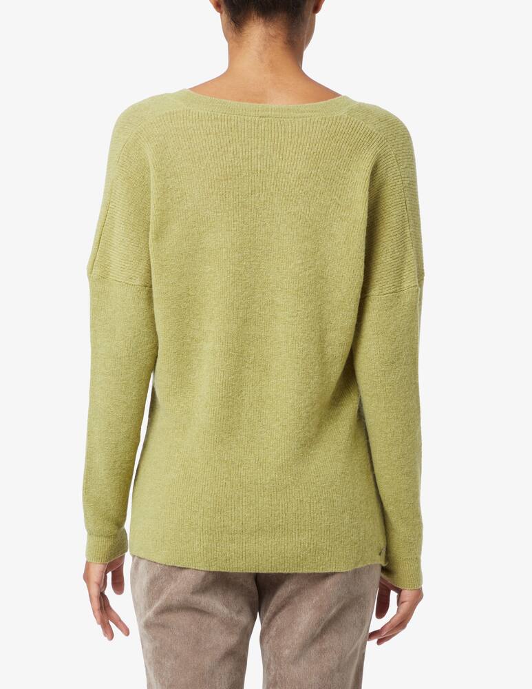 rinascente Manila Grace Maglia scollo a v in misto lana - Verde