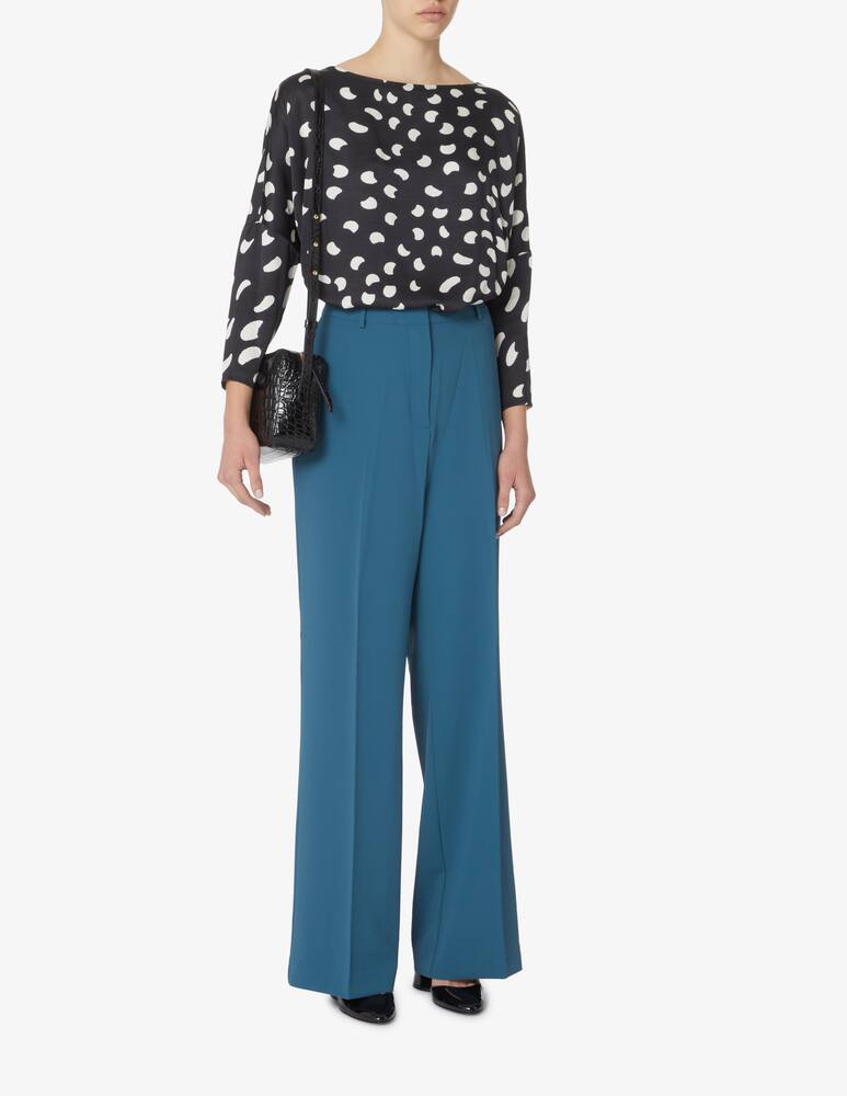 rinascente Manila Grace Scatoletta viscose blouse - Black