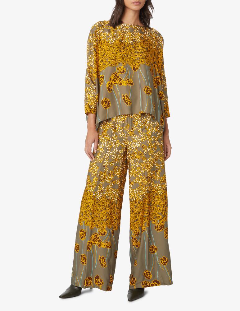 rinascente Manila Grace Blusa in viscosa Scatoletta - Giallo