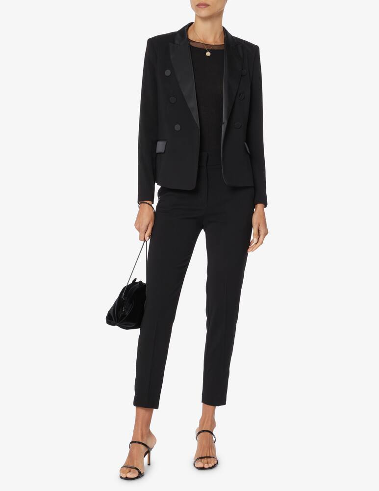 rinascente Manila Grace Giacca doppiopetto in misto lana - Nero