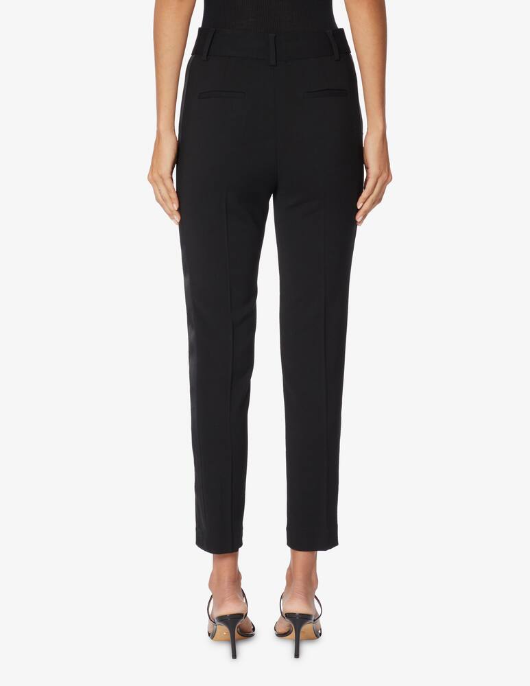 Manila Grace Pantalone in viscosa New York - Nero - immagine 3