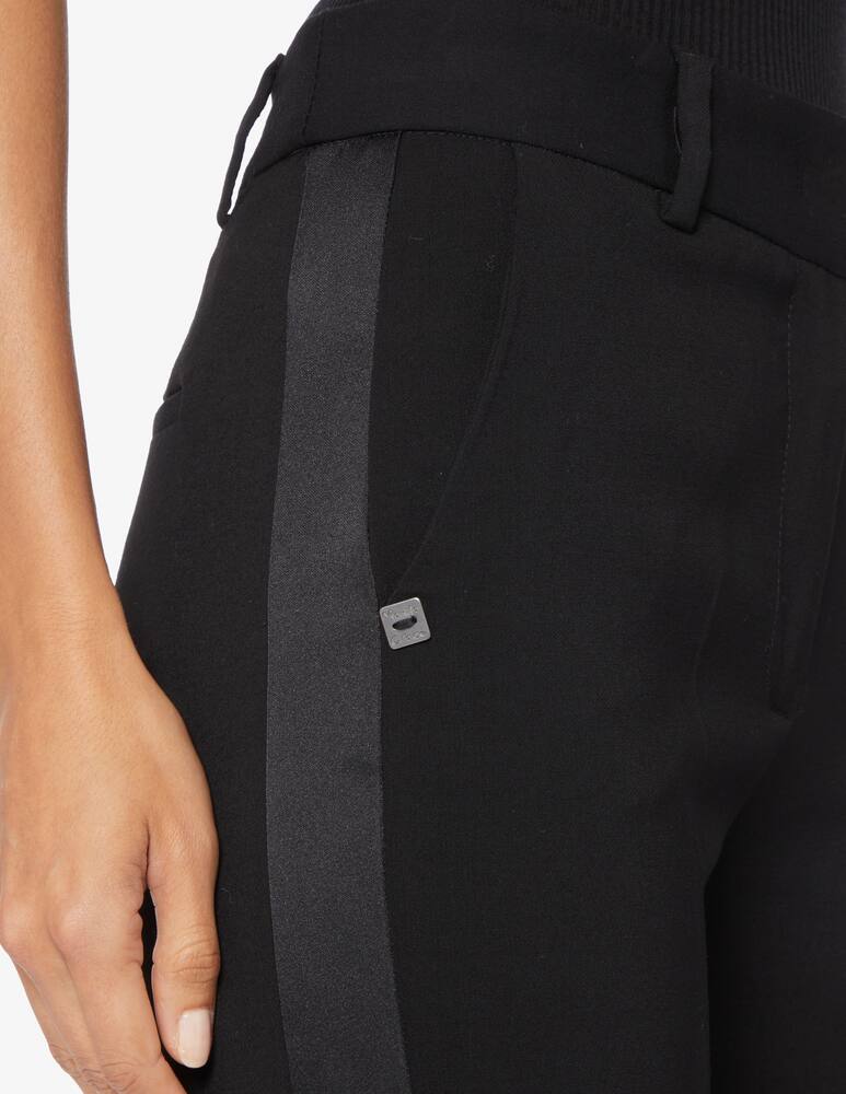Manila Grace Pantalone in viscosa New York - Nero - immagine 4