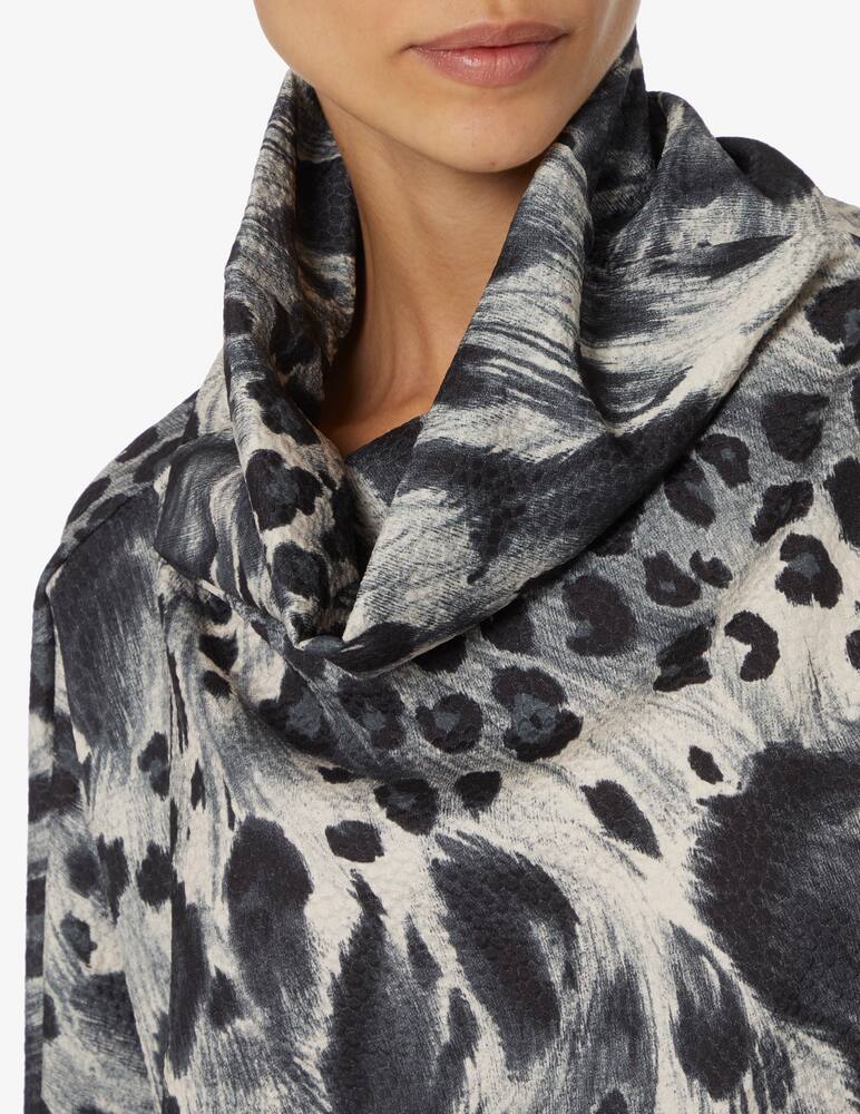 rinascente Manila Grace Blusa con collo ampio - Grigio