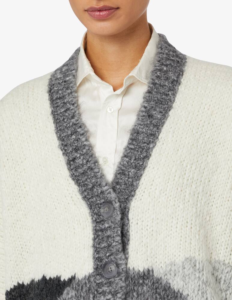 rinascente Manila Grace Oversized cardigan - White