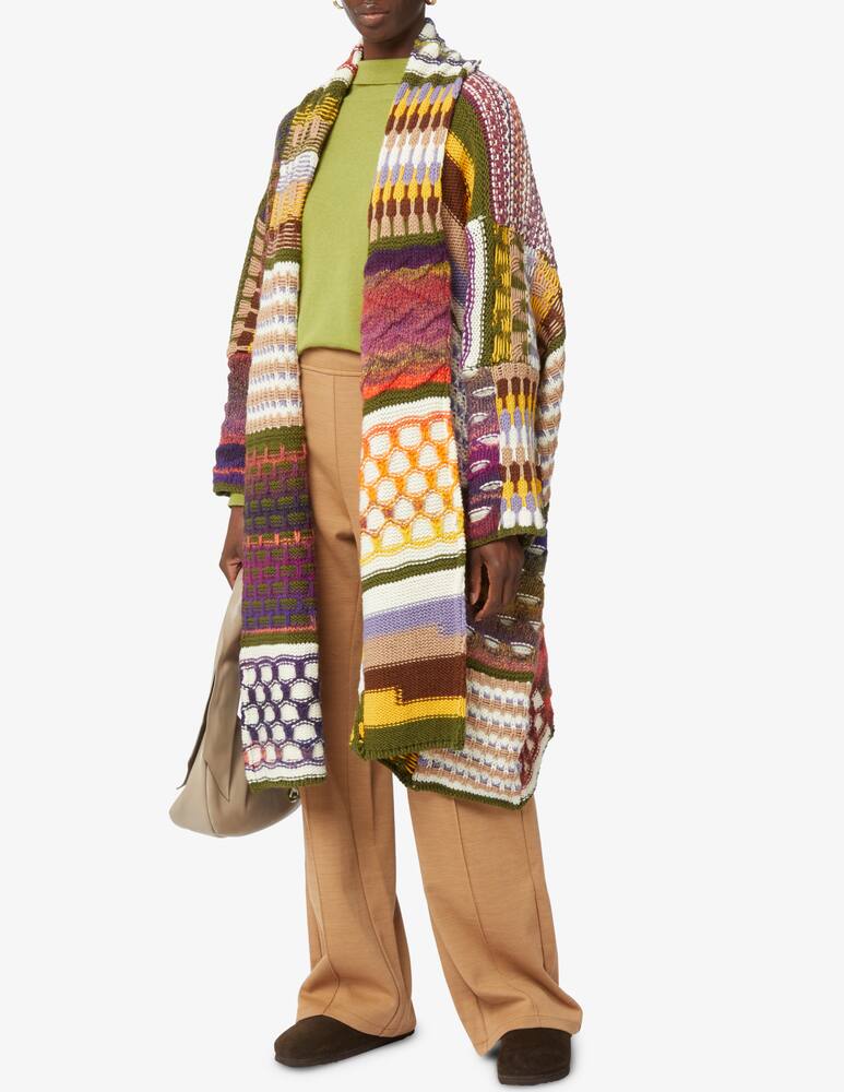 rinascente Manila Grace Poncho patchwork - Multicolor