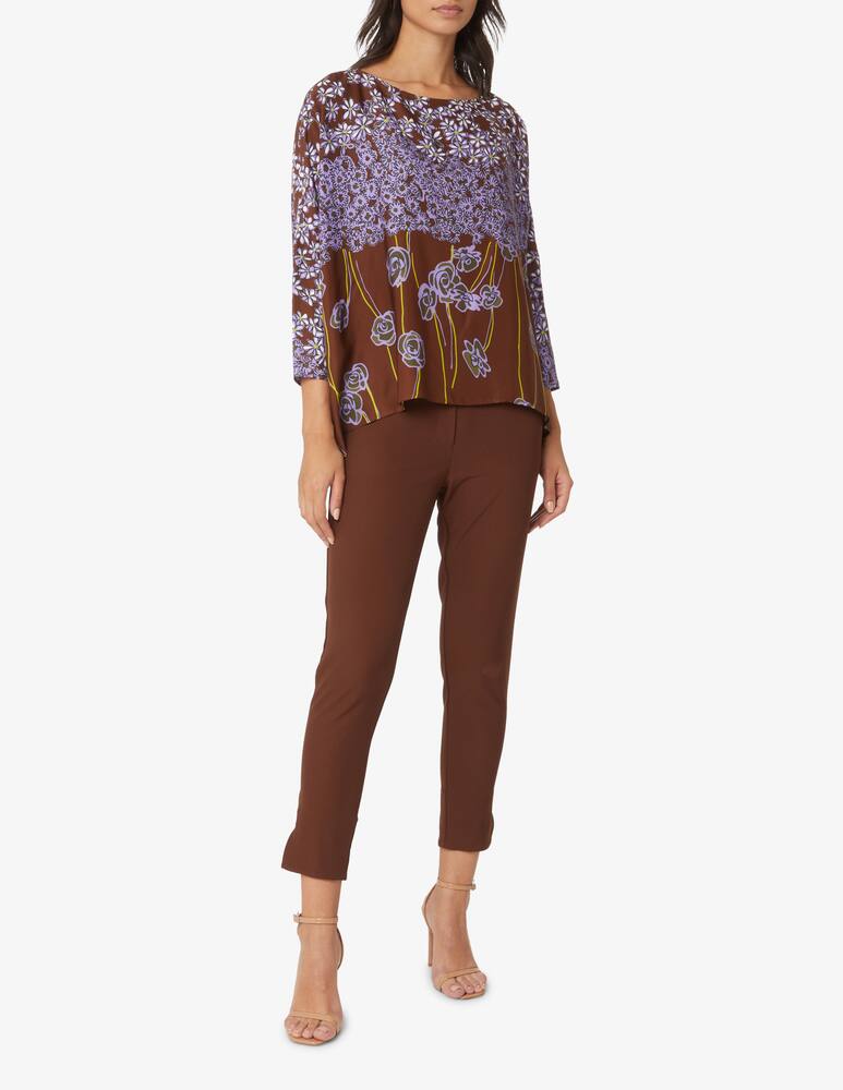 rinascente Manila Grace Scatoletta viscose blouse - Violet