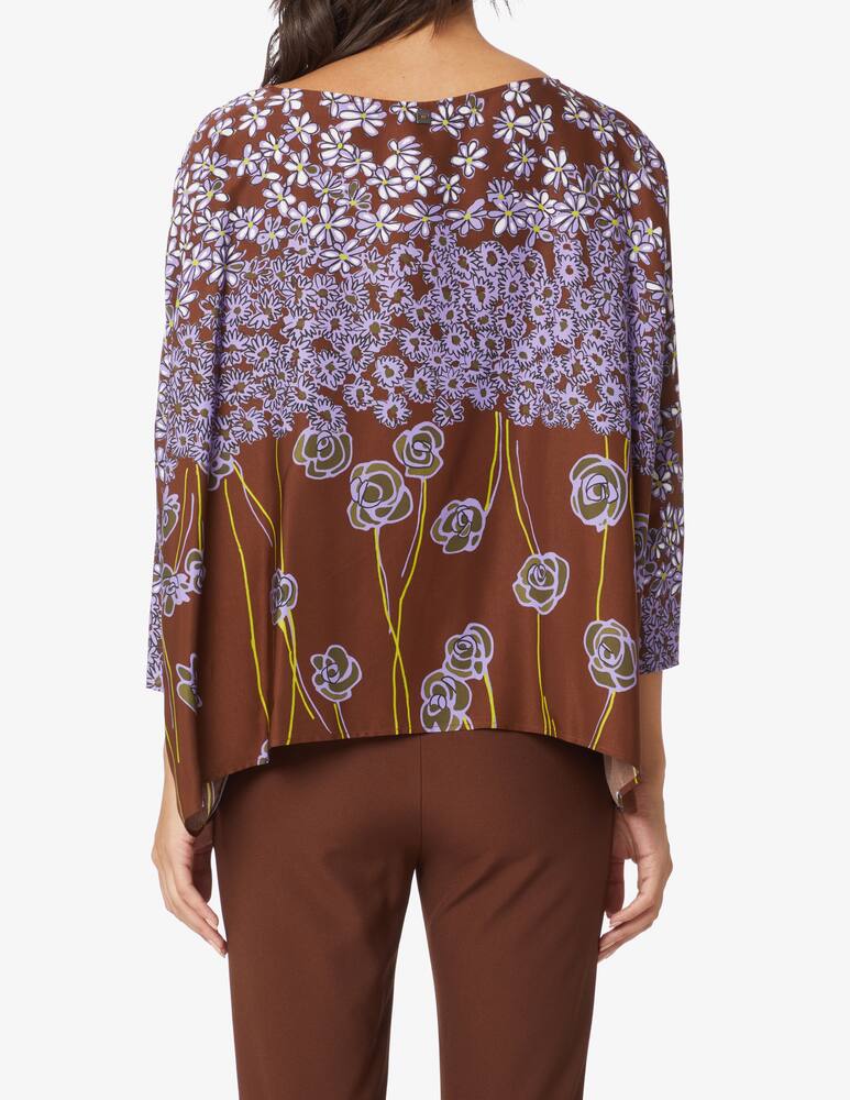 rinascente Manila Grace Scatoletta viscose blouse - Violet