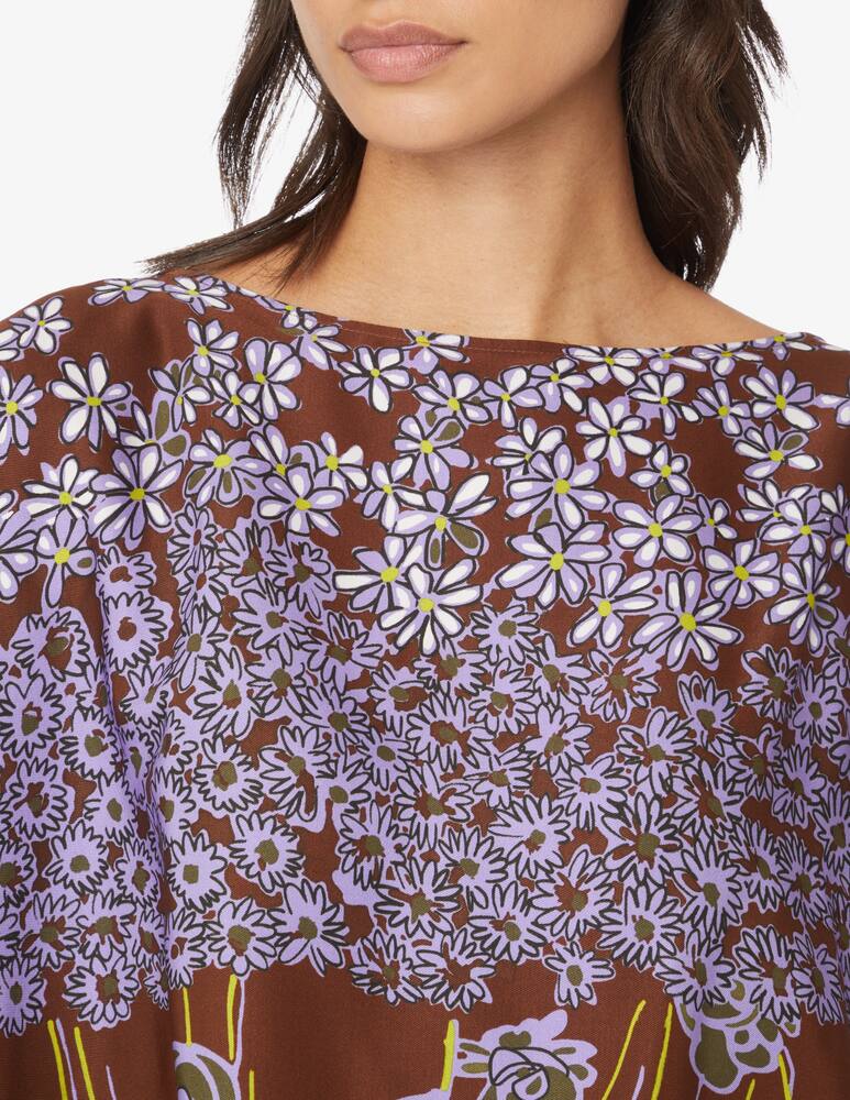 rinascente Manila Grace Scatoletta viscose blouse - Violet