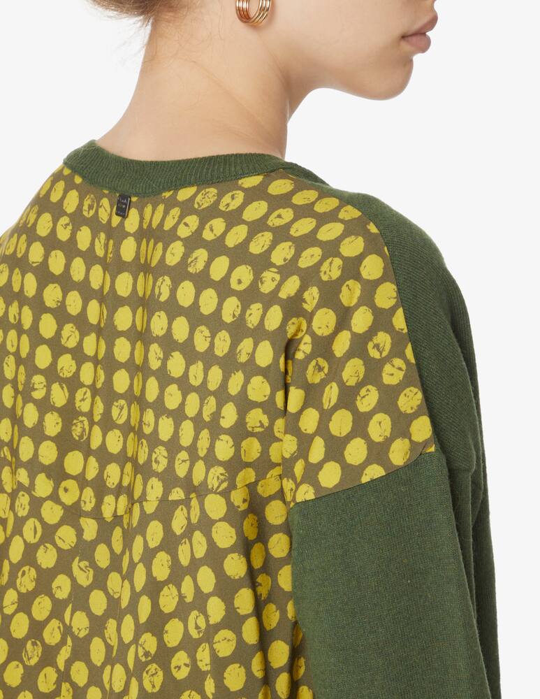 rinascente Manila Grace Wool blend sweater - Olive