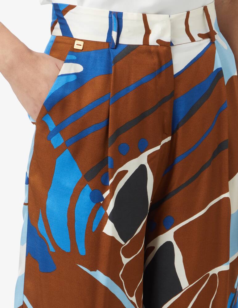 rinascente Manila Grace Pantaloni a palazzo cropped