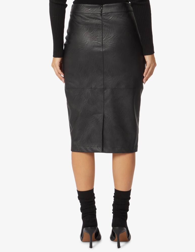 Manila Grace Viscose midi dress - Black - picture 3 Manila Grace Viscose midi dress - Black - picture 3