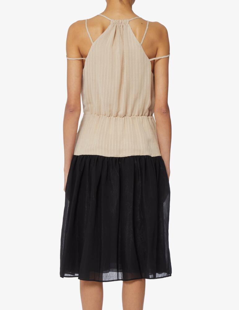 rinascente Manila Grace Midi dress with flounce