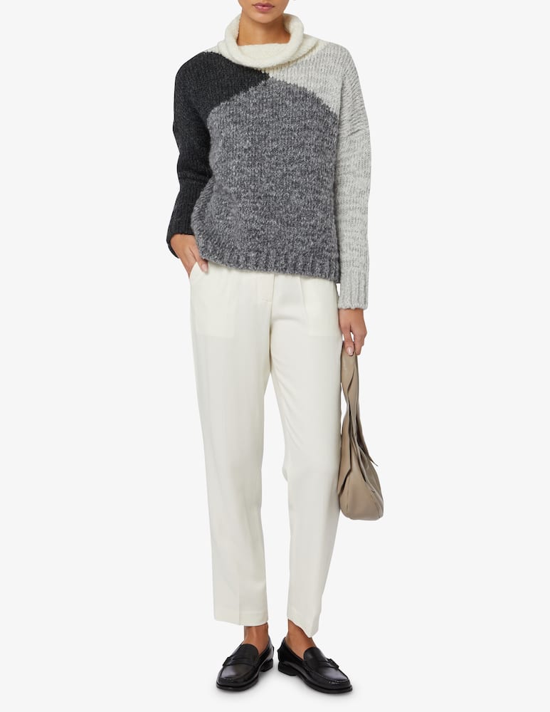 rinascente Manila Grace High neck sweater - Grey