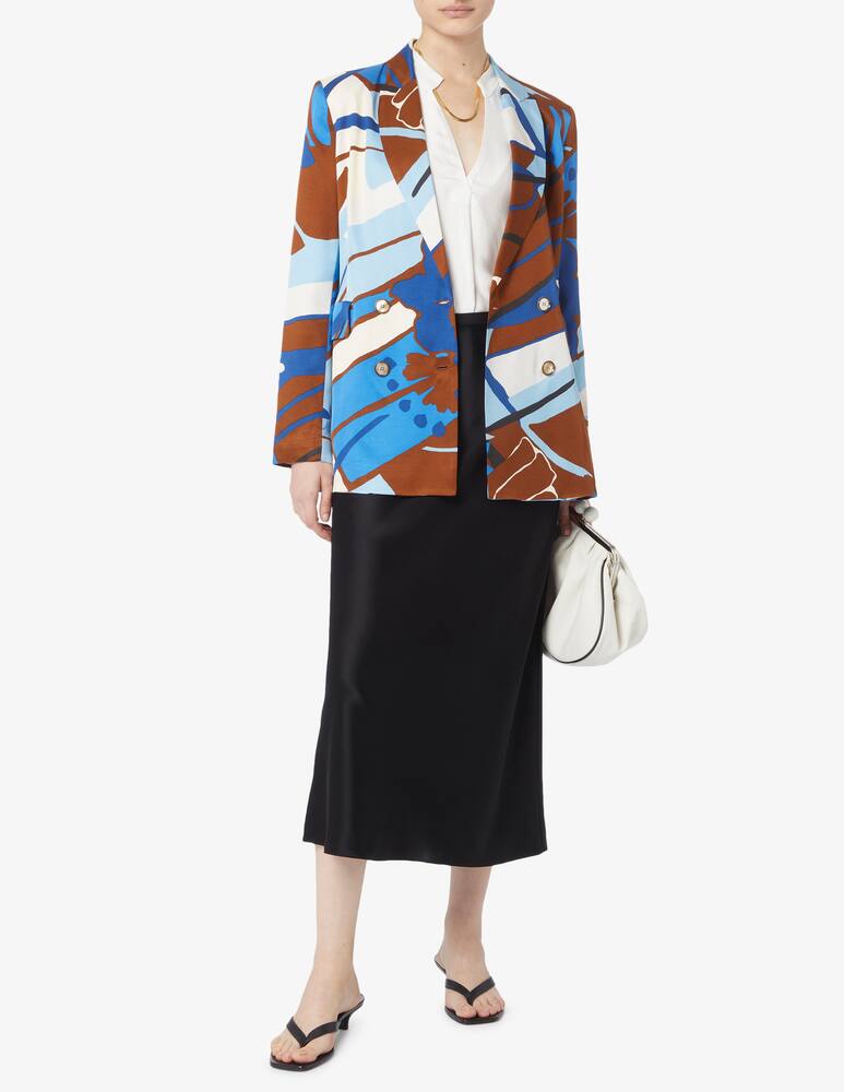 rinascente Manila Grace Mandarin neck blouse