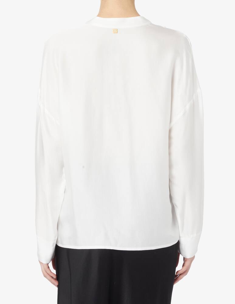 rinascente Manila Grace Mandarin neck blouse