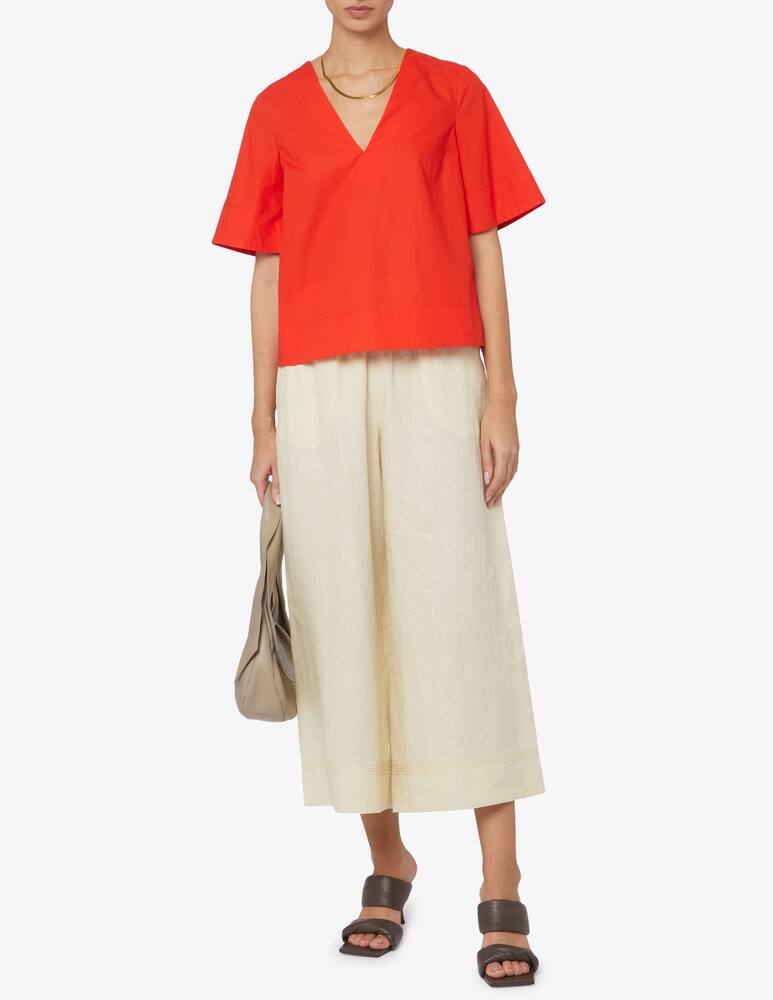 Manila Grace V neck blouse - picture 1 Manila Grace V neck blouse - picture 1