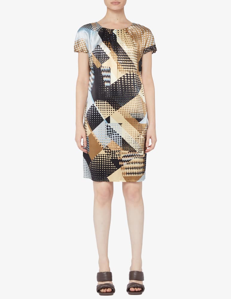 rinascente Manila Grace Vestito in viscosa a sacchetto